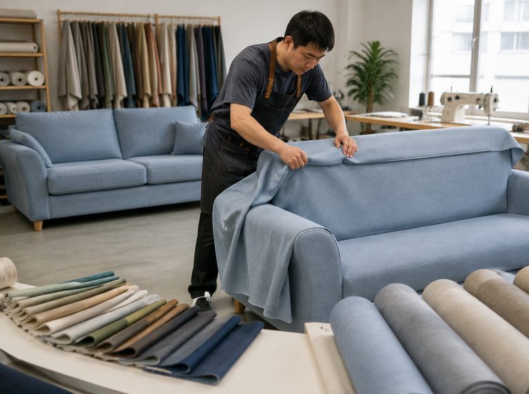 布艺沙发全布翻新及面料更换服务